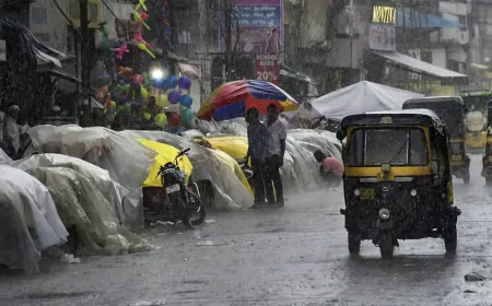 Yellow alert in 20 districts of Rajasthan today, heavy rain warning till September 4