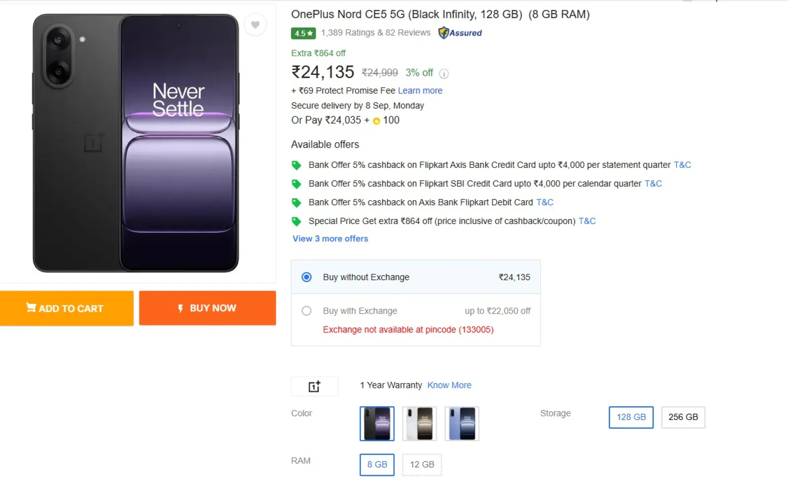 OnePlus Nord CE 5 5G with 120Hz AMOLED & 80W Fast Charging Available at Best Price