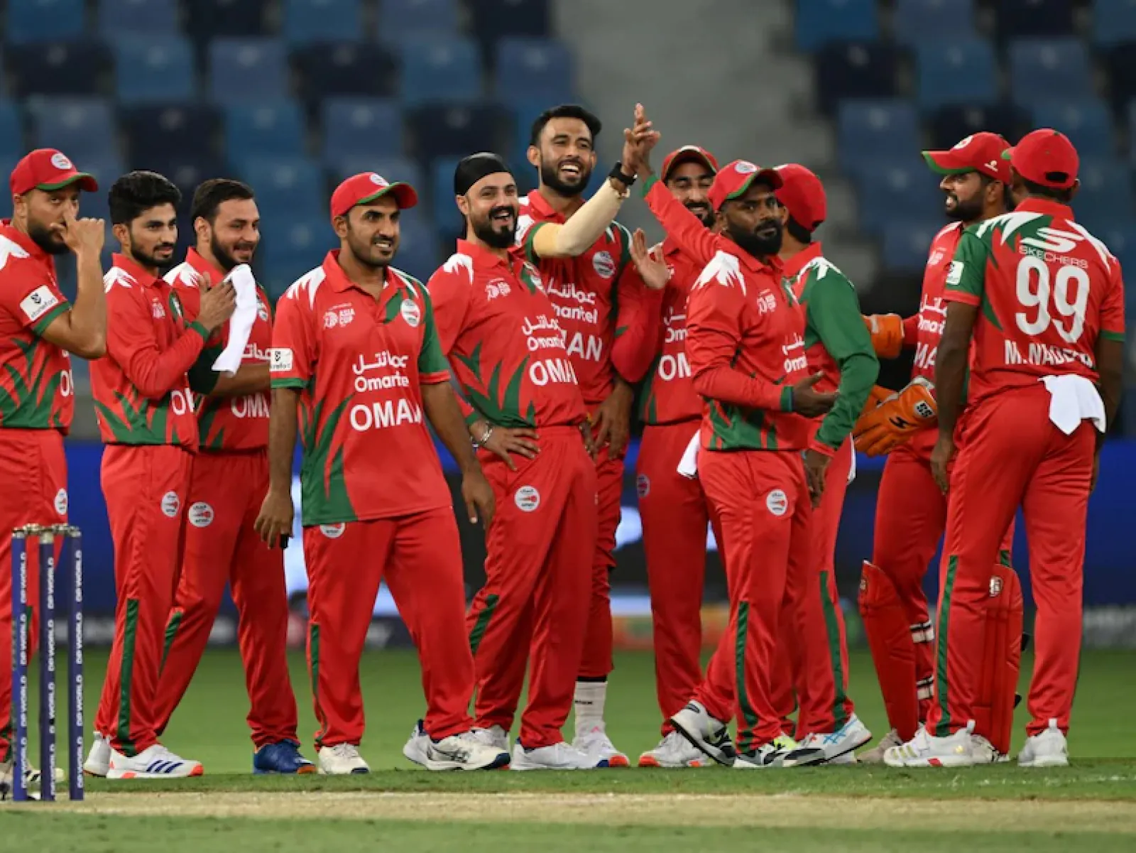 Haris Shines With 66 as Pakistan Post 160/7 Against Oman in Asia Cup Clash