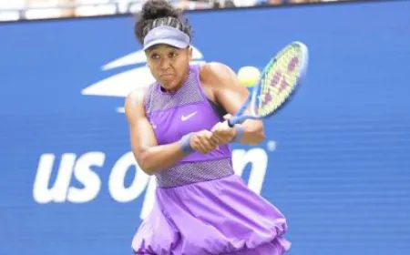 Anisimova Cruises Past Haddad Maia; Osaka Stuns Gauff to Reach US Open Quarters