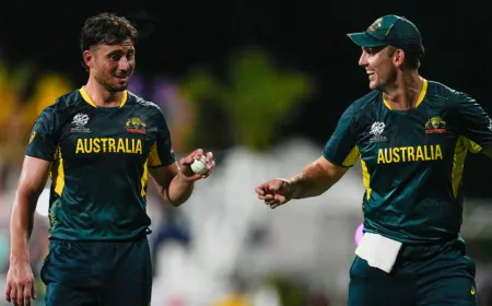 Marcus Stoinis Returns to Australia’s T20 Squad for New Zealand Series Ahead of 2026 World Cup