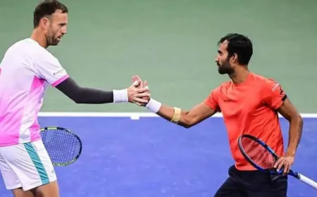 US Open 2025: Yuki Bhambri–Michael Venus Enter First Grand Slam Semifinal; Anisimova Stuns Swiatek