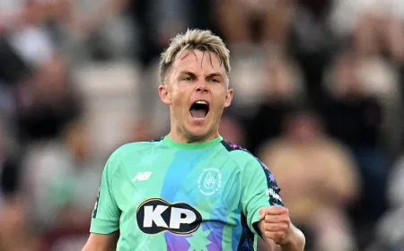 Sam Curran Returns to England XI for First T20 vs South Africa in Cardiff