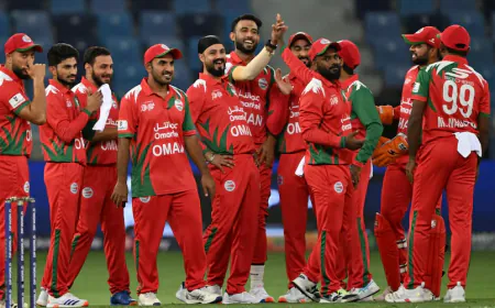 Haris Shines With 66 as Pakistan Post 160/7 Against Oman in Asia Cup Clash