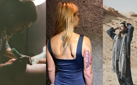 Pushkar Tattoo Artist Jimmy Kalyana Gains Recognition for Abstract and Freehand Style