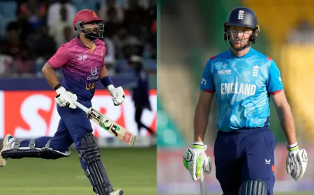 Asia Cup 2025: UAE Captain Mohammad Wasim Smashes World Record, Becomes Fastest to 3000 T20 Runs