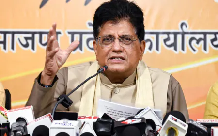 India’s Exports to Grow 6% in 2025, Says Commerce Minister Piyush Goyal