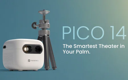Pico 14: Portronics’ Compact Smart Projector with Android 13 and 100-Inch Display