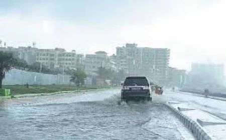 Heavy Rains Lash Rajasthan; Jaipur Records 92 mm, Sikar Coldest at 22.5°C