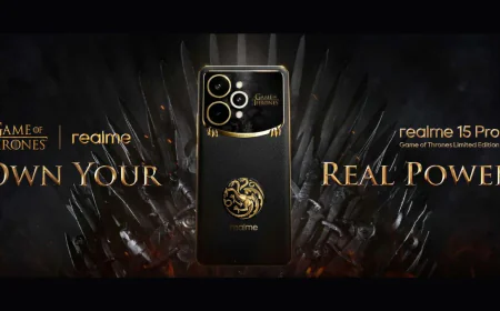 Realme 15 Pro ‘Game of Thrones Edition’ Debuts with Westeros-Inspired Design and AI Themes