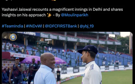 "Don’t Smash Them So Much," Brian Lara Tells Yashasvi Jaiswal After Dominant Knock