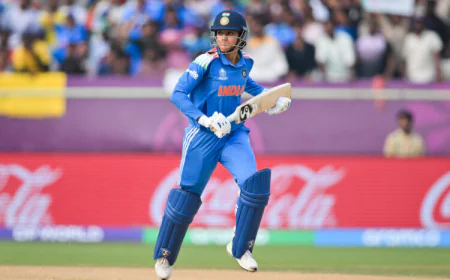 Smriti Mandhana Retains No.1 Spot in ICC Women’s ODI Batting Rankings; Alyssa Healy Jumps to Fourth