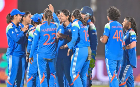 ICC Imposes Fine on Indian Women’s Team After Slow Over-Rate in Visakhapatnam Match