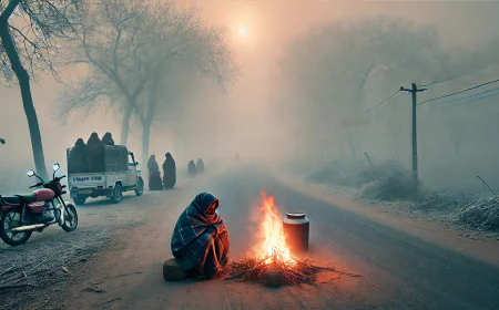 Cold Wave Begins in Rajasthan: Mercury Dips Sharply in Sikar, Dausa, and Nagaur