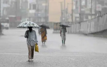 Rajasthan Braces for Heavy Rain as Twin Cyclonic Systems Intensify Over Arabian Sea and Bay of Bengal