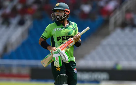 Mohammad Rizwan Refuses to Sign PCB’s New Central Contract After Demotion