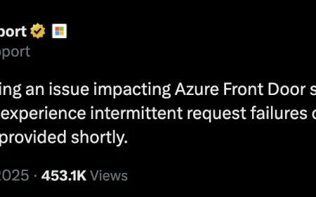 Microsoft Suffers Major Outage Impacting Azure, Teams, Word, and Excel Users