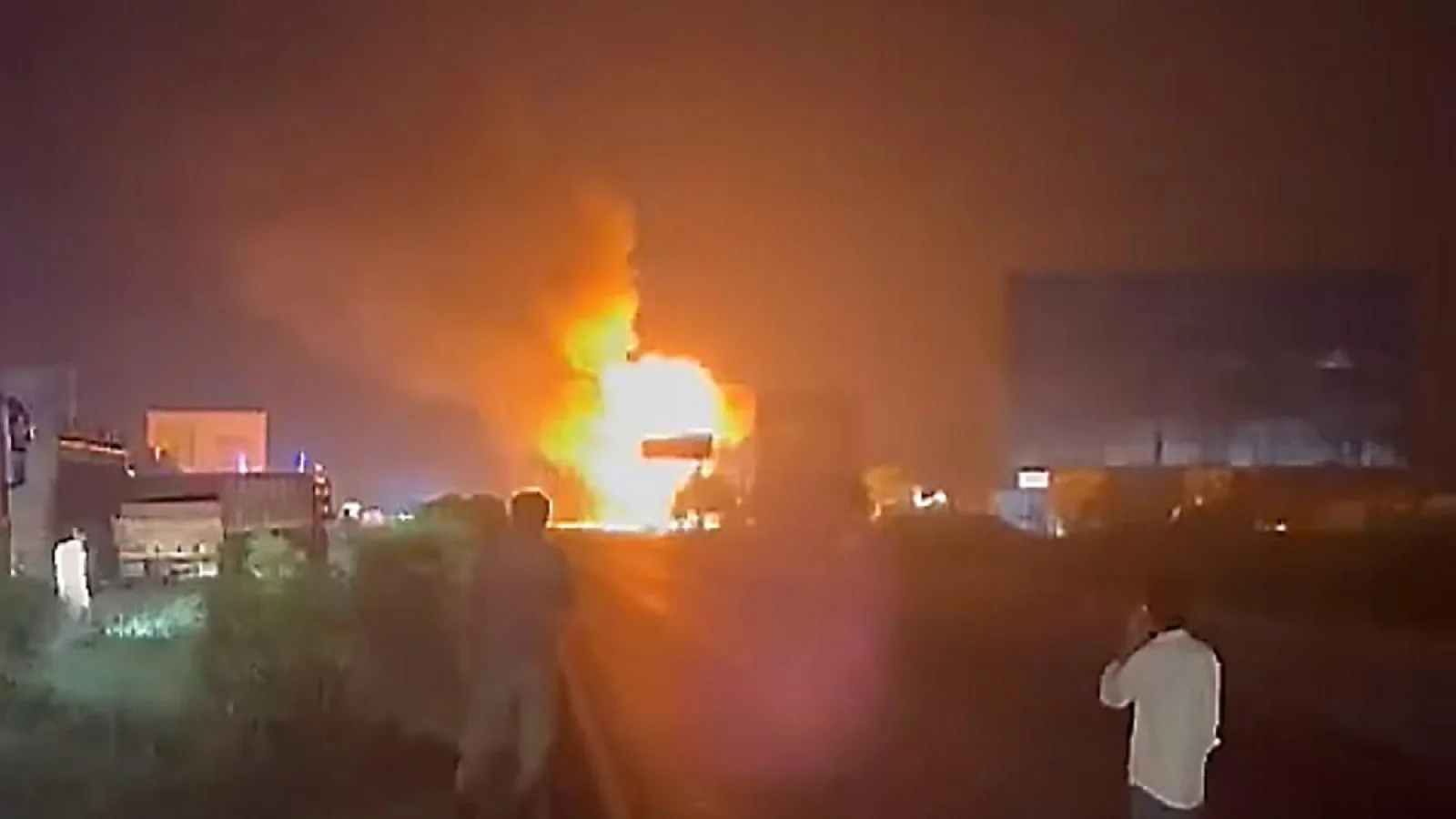 ‘Sound Heard 10 Km Away’: Massive Blast After Tanker-Truck Collision in Jaipur District