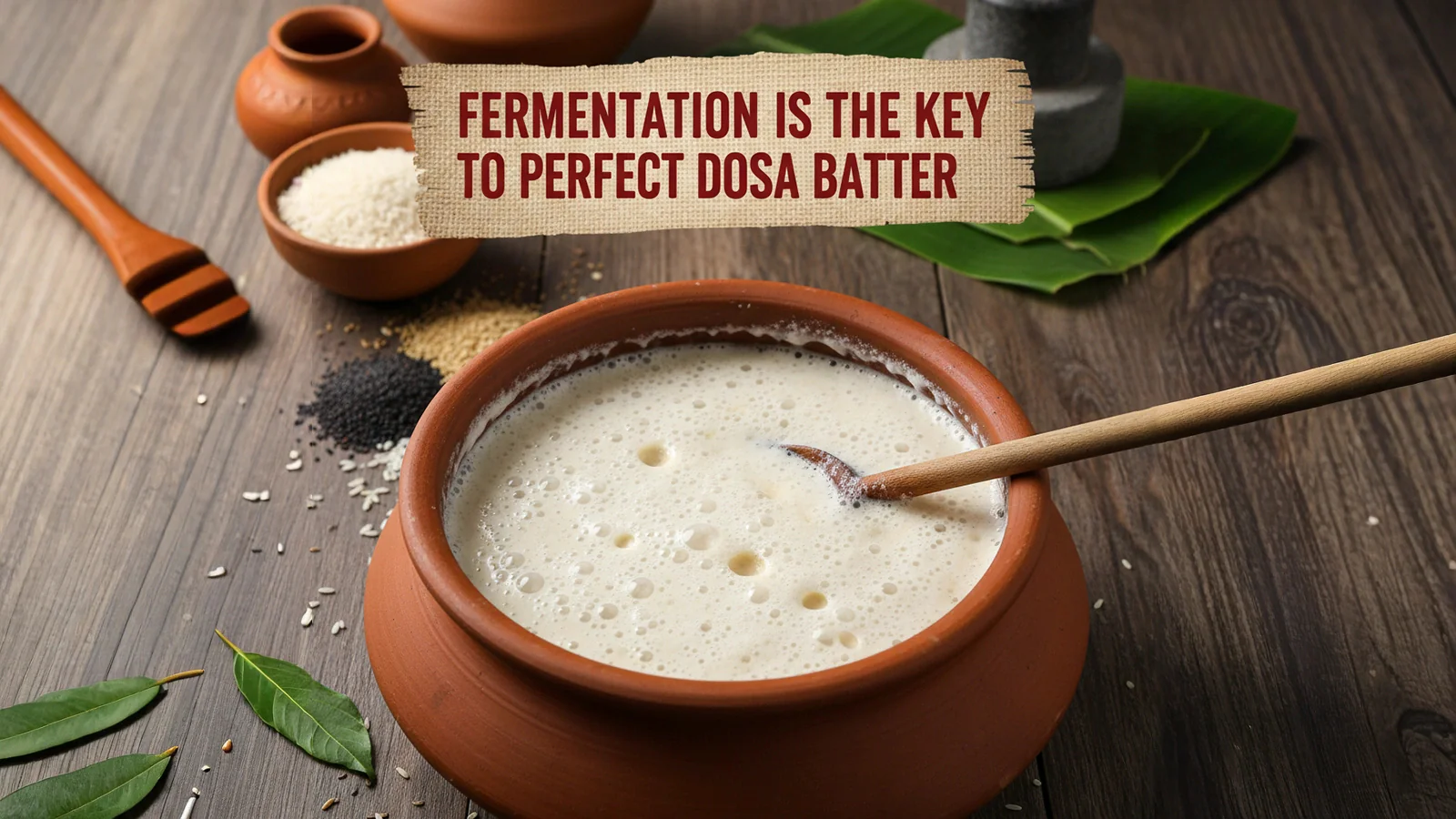 Why Fermentation is the Key to Perfect Dosa Batter