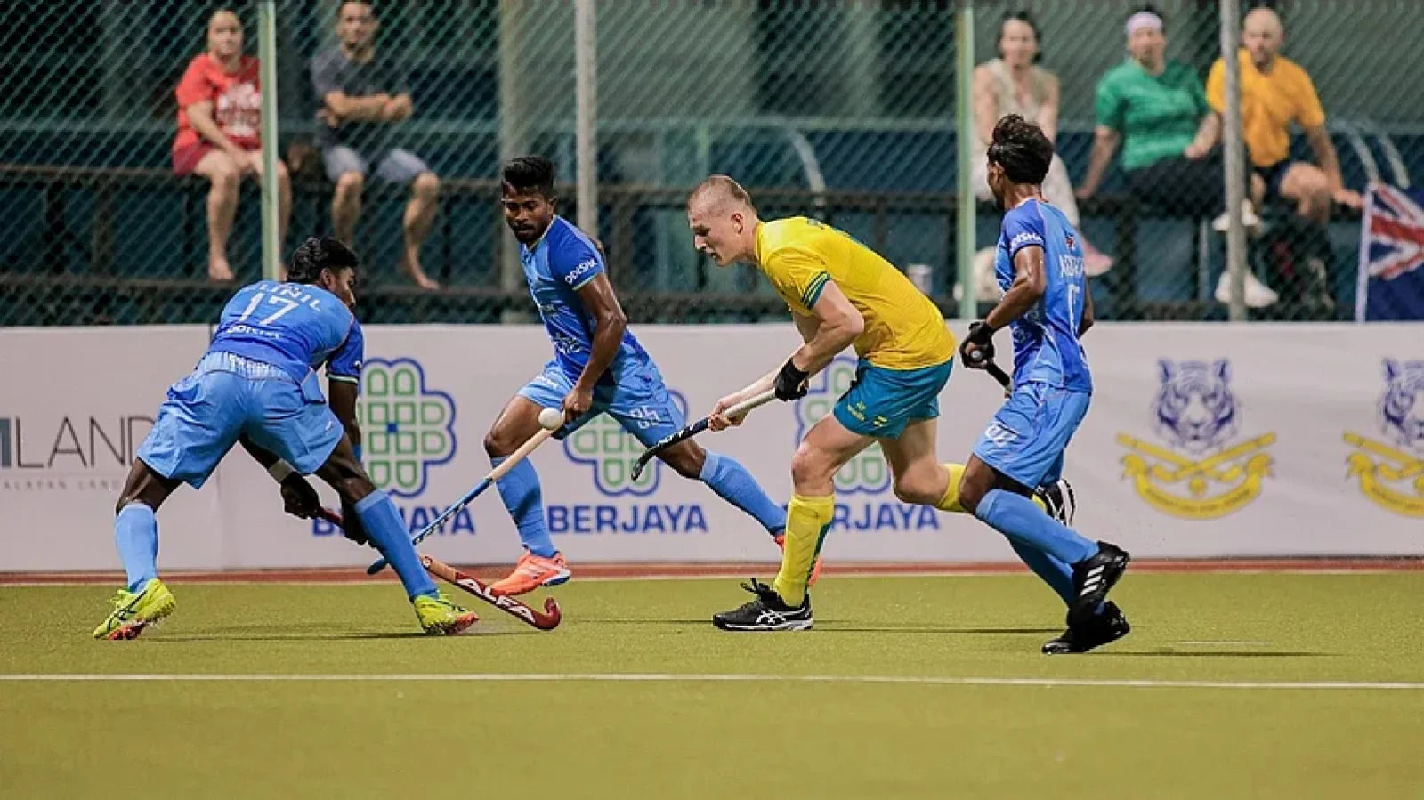India loses 1-2 to Australia in the Sultan of Johor Cup final