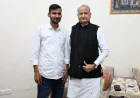 Jeetu Burdak Meets Former CM Ashok Gehlot in Jodhpur
