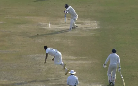 Ranji Trophy 2025: Puducherry Dominate as Delhi Bowlers Falter Despite Sumit Mathur’s Heroics