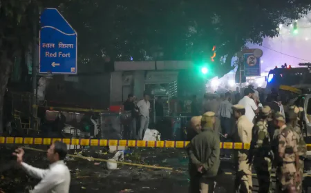 Red Fort Metro Station Blast: 10 Dead, 20 Injured; Terror Angle Not Ruled Out