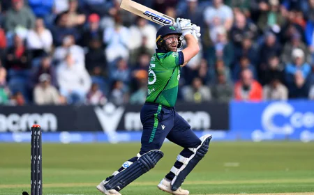 Ross Adair Out of Bangladesh T20Is with Knee Strain; Jordan Neal Replaces Him in Squad