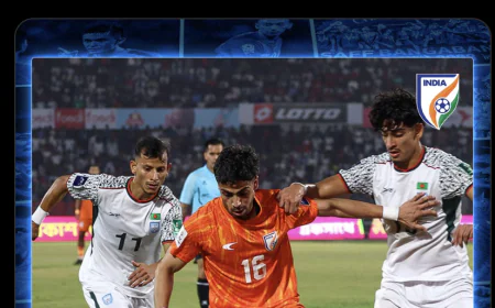Asian Cup 2027 Qualifiers: Bangladesh Rise to Third; India Struggle With Two Draws, Three Losses