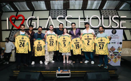 Tariq Sheikh Leads Filmy Lions at the Filmy Lions Jersey Reveal & Season Launch 2025–26