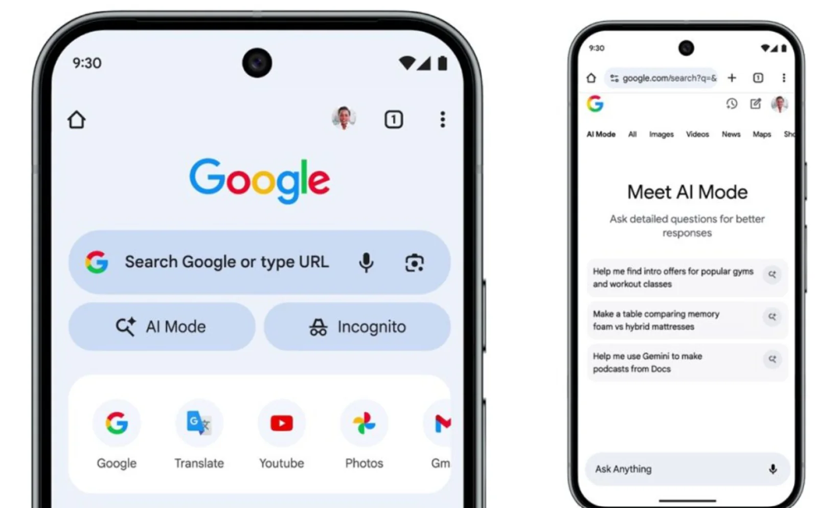 Google Chrome Adds ‘AI Mode’ Button on Mobile, Bringing Gemini-Powered Search to iOS and Android