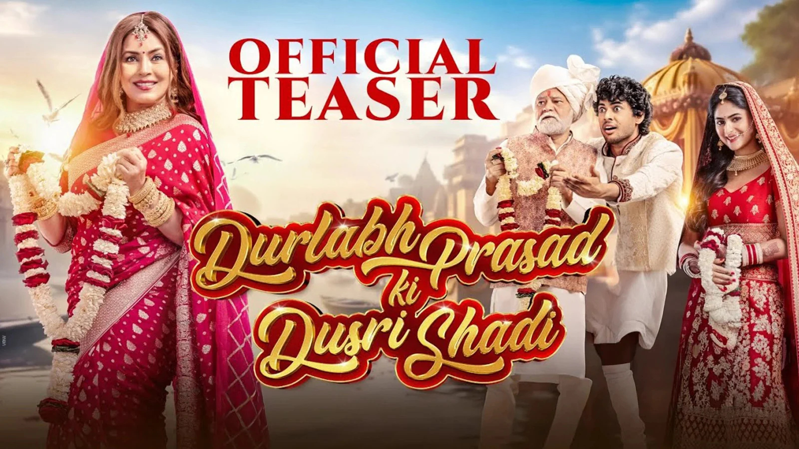 Sanjay-Mahima Duo Sparks Buzz in 'Durlabh Prasad Ki Dusri Shadi' Teaser
