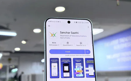 Government Makes ‘Sanchar Saathi’ App Mandatory on All New Smartphones