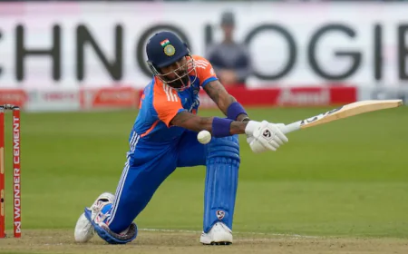Hardik Pandya Joins Elite List With 100 T20I Sixes; Slams 59 Against South Africa