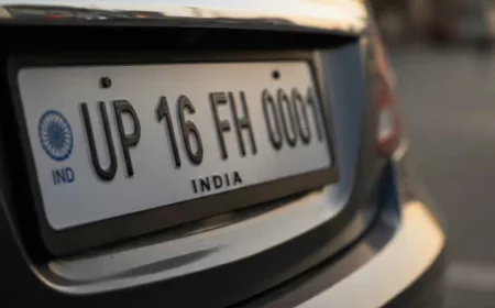Noida’s ‘0001’ VIP Number Sold for Record ₹27.5 Lakh in Online Auction