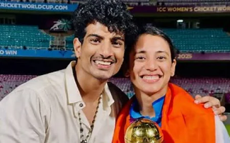 Smriti Mandhana Makes First Public Appearance After Wedding Cancellation, Says ‘I Love Cricket More Than Anything’