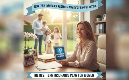 How Term Insurance Protects Women's Financial Future: The Best Term Insurance Plan for Women