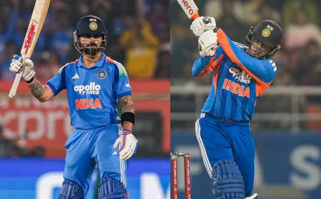 Abhishek Sharma Closing in on Virat Kohli’s Calendar-Year T20 Run Record