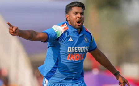 Harshit Rana Shines in ODIs, Leaves Behind Kuldeep Yadav and Jadeja in 2025
