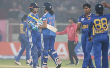 Shafali Verma Breaks Mandhana, Deepti Records with Match-Winning Knock vs Sri Lanka