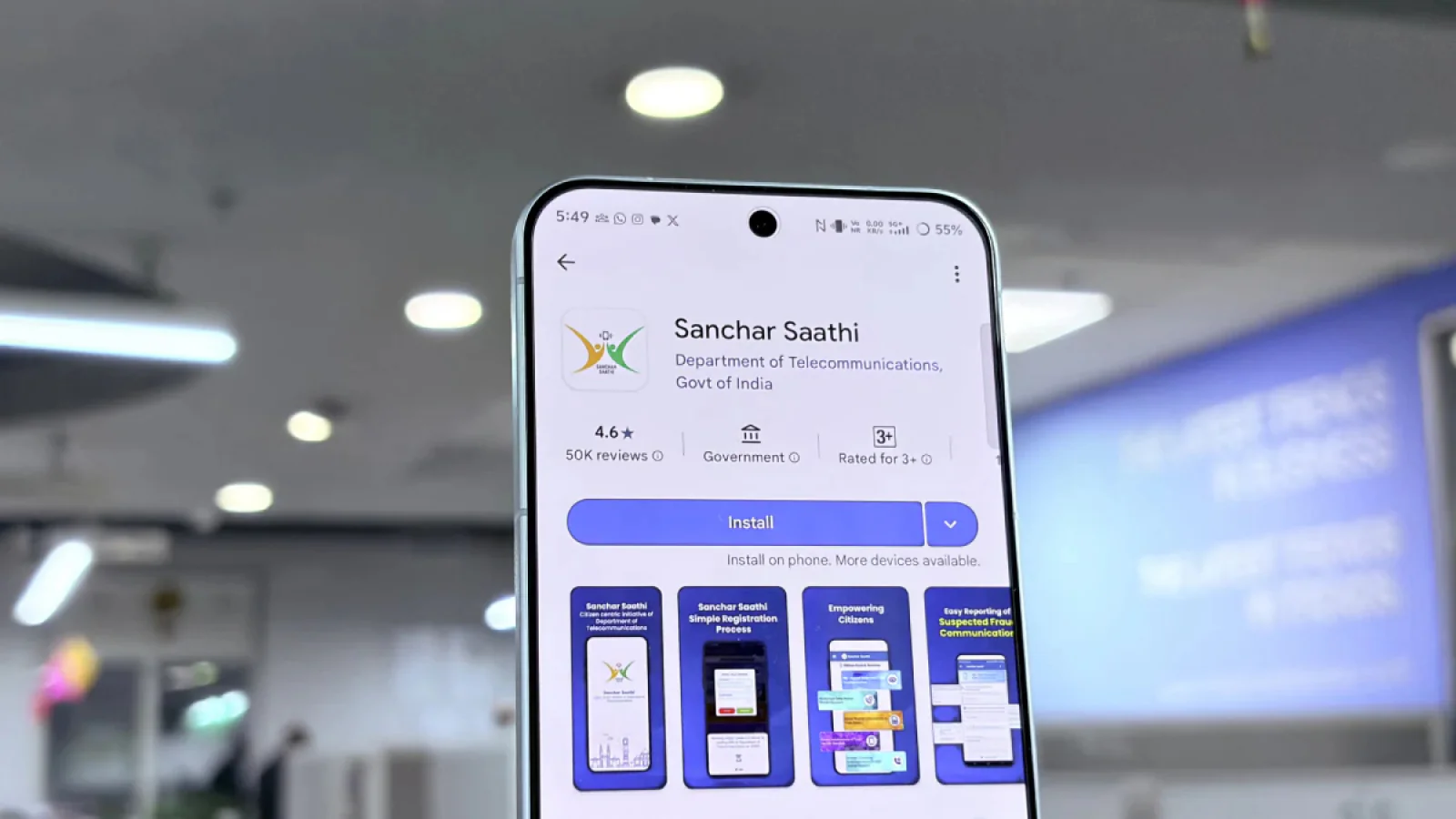 Government Makes ‘Sanchar Saathi’ App Mandatory on All New Smartphones