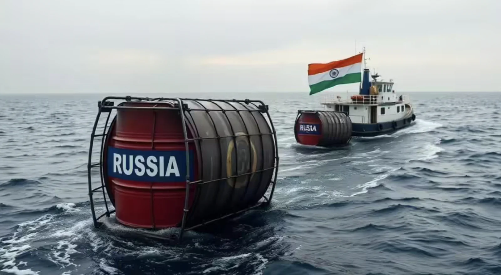 India Boosts Russian Oil Purchases to €2.6 Billion Despite U.S. Sanctions on Moscow’s Producers