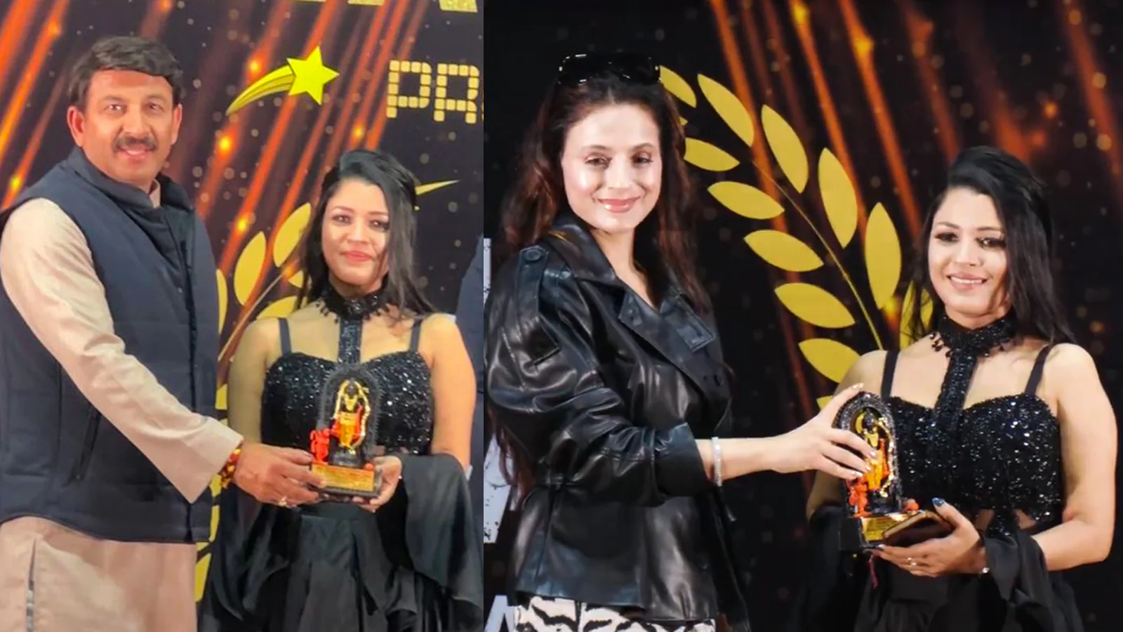 Actress Shanaya Sharma Wins Delhi Star Award 2025