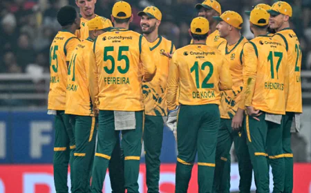 South Africa Announce Squad for ICC T20 World Cup; Tristan Stubbs Dropped