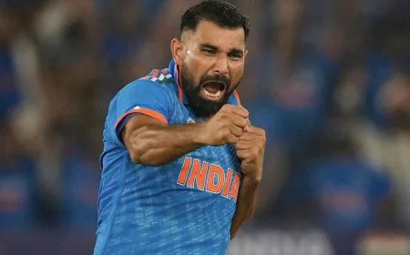 Mohammed Shami Likely to Return as India Names ODI Squad Against New Zealand