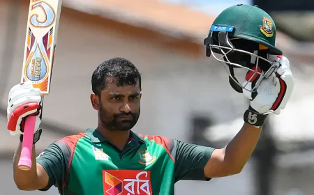 T20 World Cup Venue Dispute: Tamim Iqbal Calls for Calm, Future-Focused Decisions
