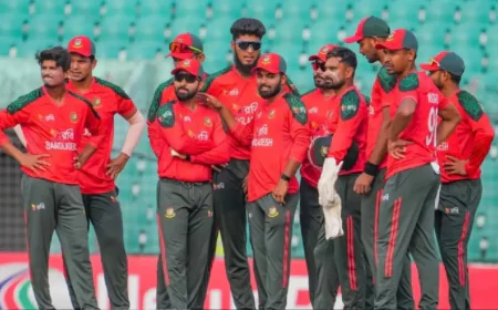 T20 World Cup Row Continues as BCB Awaits ICC Response on Venue Concerns