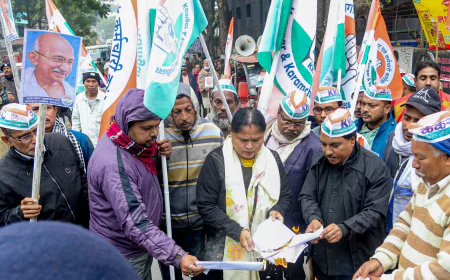 Congress Launches Statewide Movement in Rajasthan Against New MNREGA Law