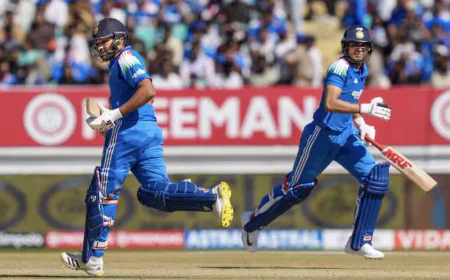 IND vs NZ 3rd ODI: Shubman Gill Opts to Bowl as Series Decider Begins in Indore