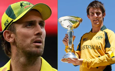 Australia Announce Squad for Pakistan T20I Series, Marsh Named Captain